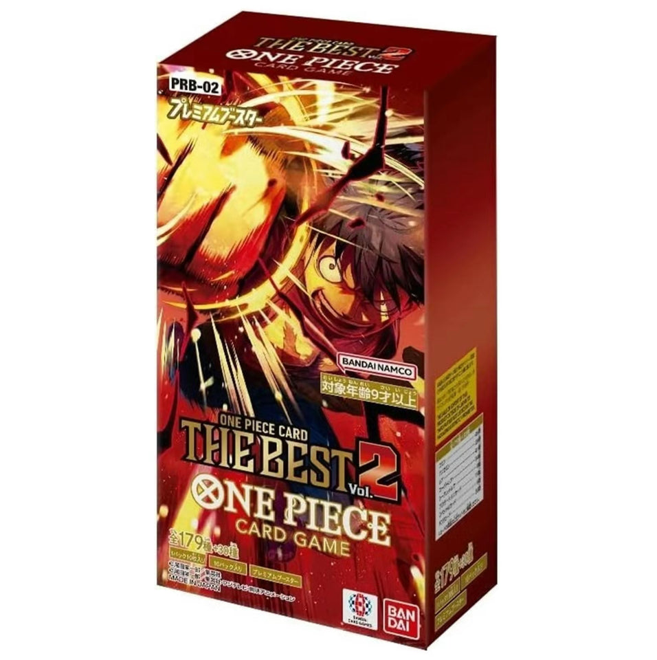 One Piece PRB-02 Booster Box (Japanese) - The Best Vol 2