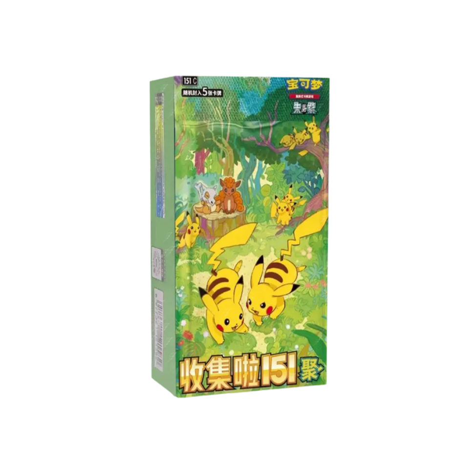 Pokemon Chinese 151 Gathering Slim Booster Box