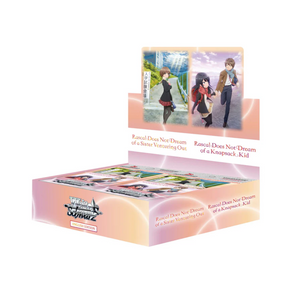 Weiss Schwarz - Rascal Does Not Dream Series - Booster Box (English Edition)