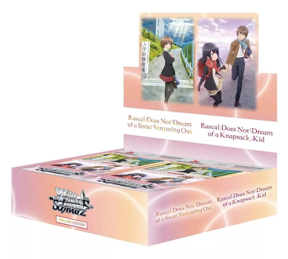 Weiss Schwarz - Rascal Does Not Dream Series - Booster Box (English Edition)